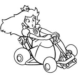 Dibujo para colorear: Mario Kart (Videojuegos) #183552 - Dibujos para Colorear e Imprimir Gratis
