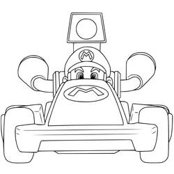 Dibujo para colorear: Mario Kart (Videojuegos) #183555 - Dibujos para Colorear e Imprimir Gratis