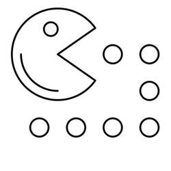 Dibujo para colorear: Pac-Man (Videojuegos) #207795 - Dibujos para Colorear e Imprimir Gratis