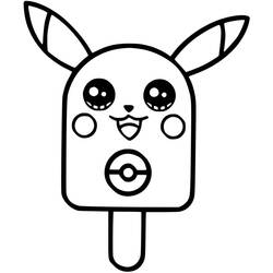 Dibujo Pikachu (Videojuegos) #215393 para imprimir y colorear