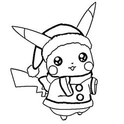 Dibujo Pikachu (Videojuegos) #215399 para imprimir y colorear