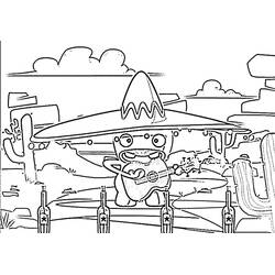 Dibujo para colorear: Rabbids (Videojuegos) #114724 - Dibujos para Colorear e Imprimir Gratis