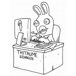 Dibujo para colorear: Rabbids (Videojuegos) #114728 - Dibujos para Colorear e Imprimir Gratis