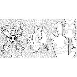 Dibujo para colorear: Rabbids (Videojuegos) #114745 - Dibujos para Colorear e Imprimir Gratis