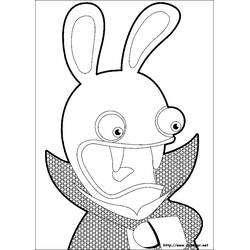 Dibujo para colorear: Rabbids (Videojuegos) #114941 - Dibujos para Colorear e Imprimir Gratis