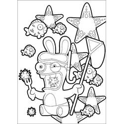 Dibujo para colorear: Rabbids (Videojuegos) #199057 - Dibujos para Colorear e Imprimir Gratis