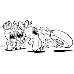 Dibujo para colorear: Rabbids (Videojuegos) #199059 - Dibujos para Colorear e Imprimir Gratis