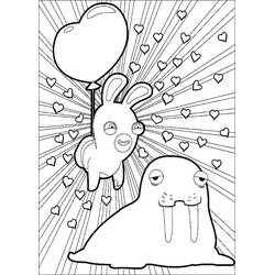 Dibujo para colorear: Rabbids (Videojuegos) #199063 - Dibujos para Colorear e Imprimir Gratis
