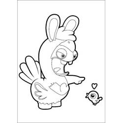 Dibujo para colorear: Rabbids (Videojuegos) #199064 - Dibujos para Colorear e Imprimir Gratis