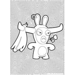 Dibujo para colorear: Rabbids (Videojuegos) #199071 - Dibujos para Colorear e Imprimir Gratis