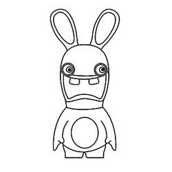 Dibujo para colorear: Rabbids (Videojuegos) #199072 - Dibujos para Colorear e Imprimir Gratis