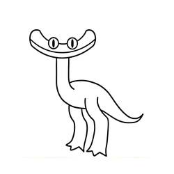 Dibujo para colorear: Rainbow Friends (Videojuegos) #201281 - Dibujos para Colorear e Imprimir Gratis