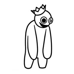 Dibujo para colorear: Rainbow Friends (Videojuegos) #201284 - Dibujos para Colorear e Imprimir Gratis