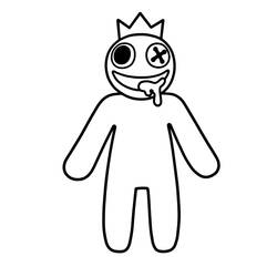 Dibujo para colorear: Rainbow Friends (Videojuegos) #201286 - Dibujos para Colorear e Imprimir Gratis