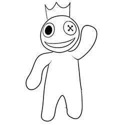 Dibujo para colorear: Rainbow Friends (Videojuegos) #201292 - Dibujos para Colorear e Imprimir Gratis