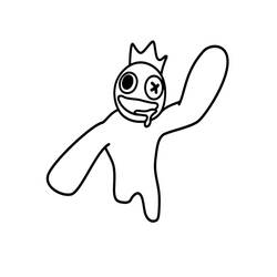 Dibujo para colorear: Rainbow Friends (Videojuegos) #201295 - Dibujos para Colorear e Imprimir Gratis