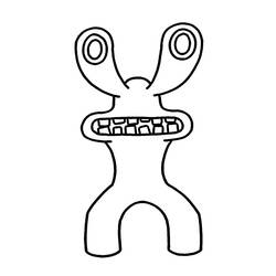 Dibujo para colorear: Rainbow Friends (Videojuegos) #201308 - Dibujos para Colorear e Imprimir Gratis