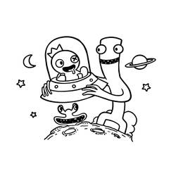 Dibujo para colorear: Rainbow Friends (Videojuegos) #201312 - Dibujos para Colorear e Imprimir Gratis