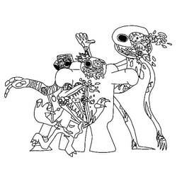 Dibujo para colorear: Rainbow Friends (Videojuegos) #201314 - Dibujos para Colorear e Imprimir Gratis