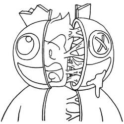 Dibujo para colorear: Rainbow Friends (Videojuegos) #201326 - Dibujos para Colorear e Imprimir Gratis