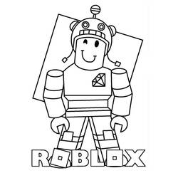 Dibujo para colorear: Roblox (Videojuegos) #170254 - Dibujos para Colorear e Imprimir Gratis