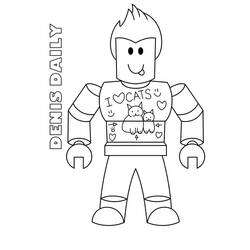 Dibujo Roblox (Videojuegos) #174407 para imprimir y colorear