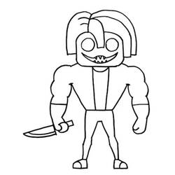 Dibujo para colorear: Roblox (Videojuegos) #214705 - Dibujos para Colorear e Imprimir Gratis