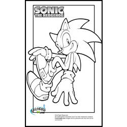 Dibujo para colorear: Sonic (Videojuegos) #153851 - Dibujos para Colorear e Imprimir Gratis