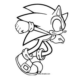 Dibujo para colorear: Sonic (Videojuegos) #153853 - Dibujos para Colorear e Imprimir Gratis