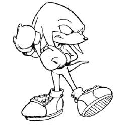 Dibujo para colorear: Sonic (Videojuegos) #153862 - Dibujos para Colorear e Imprimir Gratis