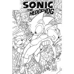 Dibujo para colorear: Sonic (Videojuegos) #153881 - Dibujos para Colorear e Imprimir Gratis