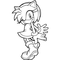 Dibujo para colorear: Sonic (Videojuegos) #153904 - Dibujos para Colorear e Imprimir Gratis