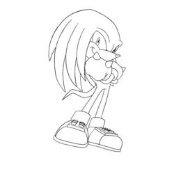 Dibujo para colorear: Sonic (Videojuegos) #153914 - Dibujos para Colorear e Imprimir Gratis