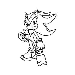 Dibujo para colorear: Sonic (Videojuegos) #153916 - Dibujos para Colorear e Imprimir Gratis