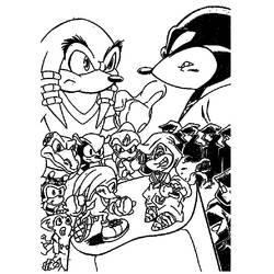 Dibujo para colorear: Sonic (Videojuegos) #153929 - Dibujos para Colorear e Imprimir Gratis