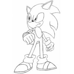 Dibujo para colorear: Sonic (Videojuegos) #153938 - Dibujos para Colorear e Imprimir Gratis