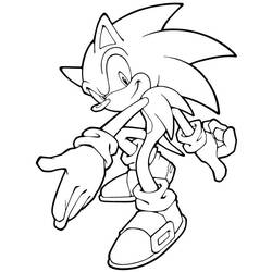 Dibujo para colorear: Sonic (Videojuegos) #153939 - Dibujos para Colorear e Imprimir Gratis