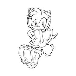 Dibujo para colorear: Sonic (Videojuegos) #153973 - Dibujos para Colorear e Imprimir Gratis