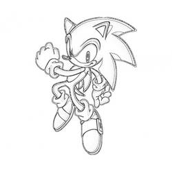 Dibujo para colorear: Sonic (Videojuegos) #153988 - Dibujos para Colorear e Imprimir Gratis