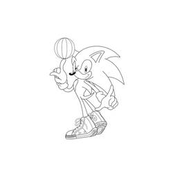 Dibujo para colorear: Sonic (Videojuegos) #153993 - Dibujos para Colorear e Imprimir Gratis