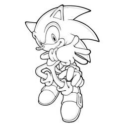 Dibujo para colorear: Sonic (Videojuegos) #154045 - Dibujos para Colorear e Imprimir Gratis