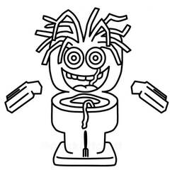 Dibujo Spaghetti Tualetti (Videojuegos) #222140 para imprimir y colorear