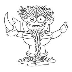 Dibujo Spaghetti Tualetti (Videojuegos) #222141 para imprimir y colorear