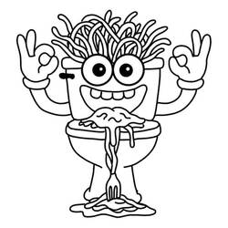 Dibujo Spaghetti Tualetti (Videojuegos) #222149 para imprimir y colorear