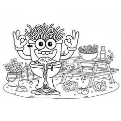 Dibujo Spaghetti Tualetti (Videojuegos) #222151 para imprimir y colorear