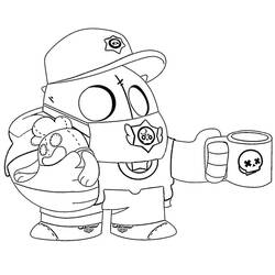 Dibujo Spike Brawl Stars (Videojuegos) #221036 para imprimir y colorear
