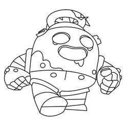 Dibujo Spike Brawl Stars (Videojuegos) #221045 para imprimir y colorear