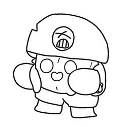 Dibujo Spike Brawl Stars (Videojuegos) #221051 para imprimir y colorear