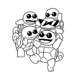 Dibujo Squirtle (Videojuegos) #181485 para imprimir y colorear