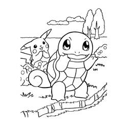 Dibujo Squirtle (Videojuegos) #181494 para imprimir y colorear